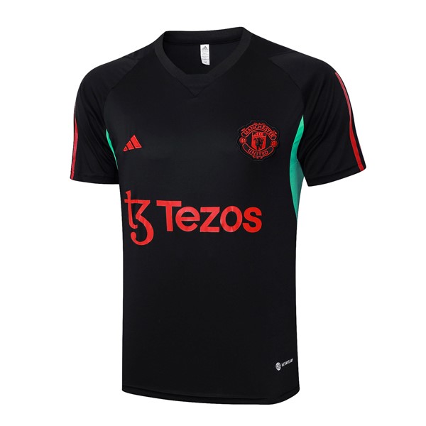 Camiseta Entrenamiento Manchester United 2024 Negro